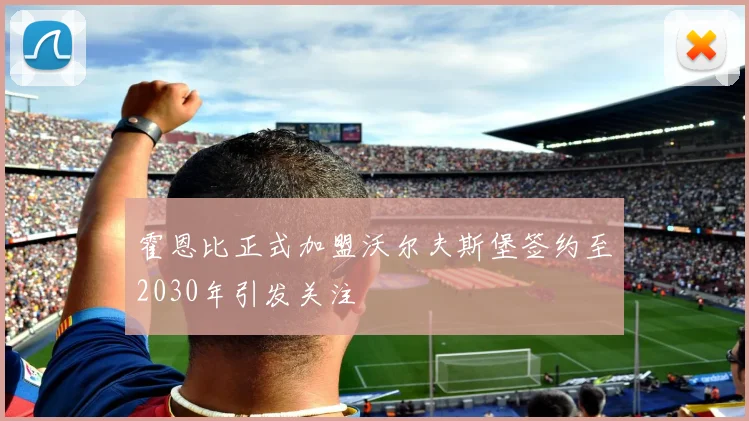 霍恩比正式加盟沃尔夫斯堡签约至2030年引发关注