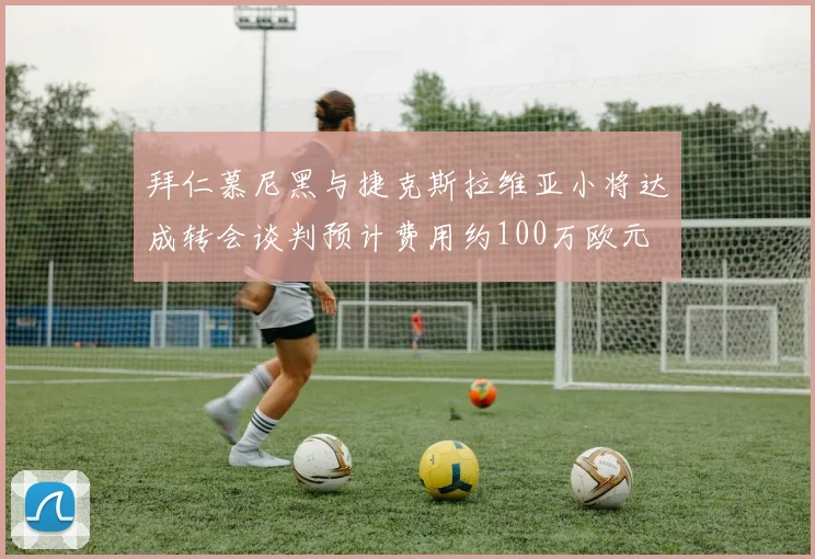 拜仁慕尼黑与捷克斯拉维亚小将达成转会谈判预计费用约100万欧元